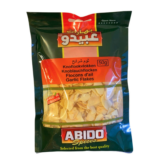 ABIDO - FLOCONS D’AIL - 50g