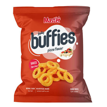 MASTER CHIPS - BUFFIES PIZZA - 60g
