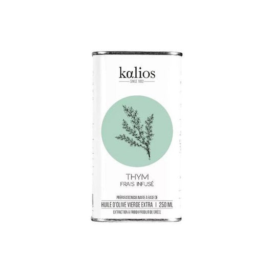 KALIOS - HUILE D'OLIVE THYM (bidon) - 250ml
