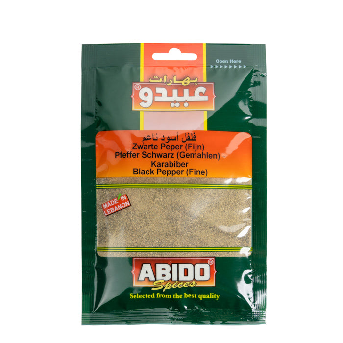 ABIDO - POIVRE NOIR (moulu) - 50g